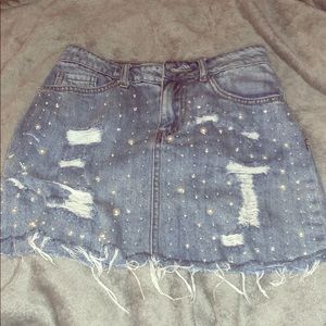Jean skirt